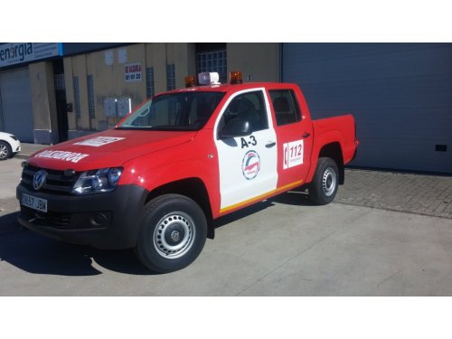 Vehículo profesional bomberos